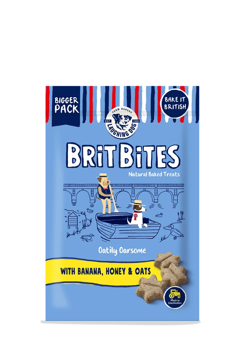 Brit Bites Wheat Free TREATS Banana, Honey & Oats