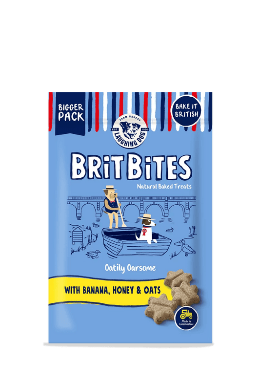 Brit Bites Wheat Free TREATS Banana, Honey & Oats