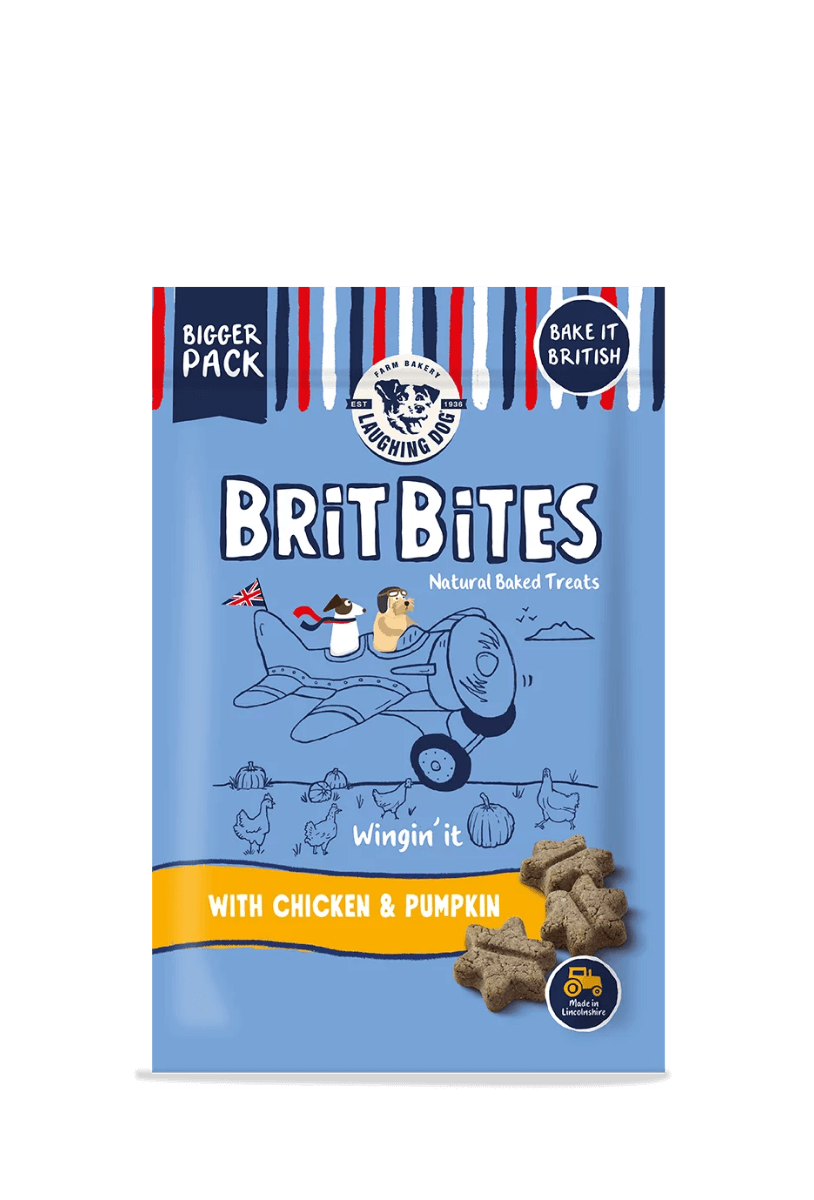 Brit Bites Grain Free TREATS Chicken & Pumpkin