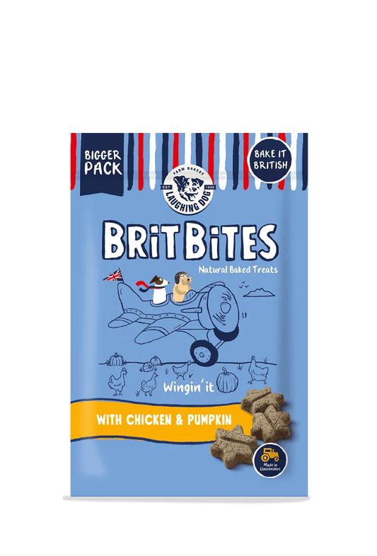 Brit Bites Grain Free TREATS Chicken & Pumpkin