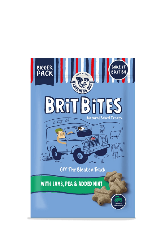 Brit Bites Wheat Free TREATS Lamb, Pea & added Mint