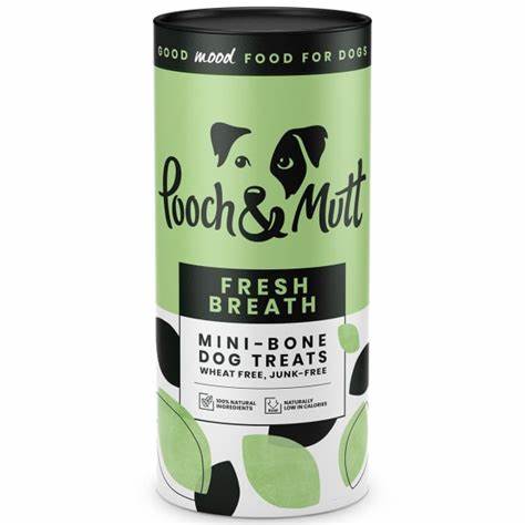 Pooch & Mutt FRESH BREATH MINI-BONE TREATS